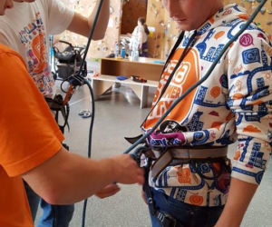 ESC na ściance w Elewator Gdańsk