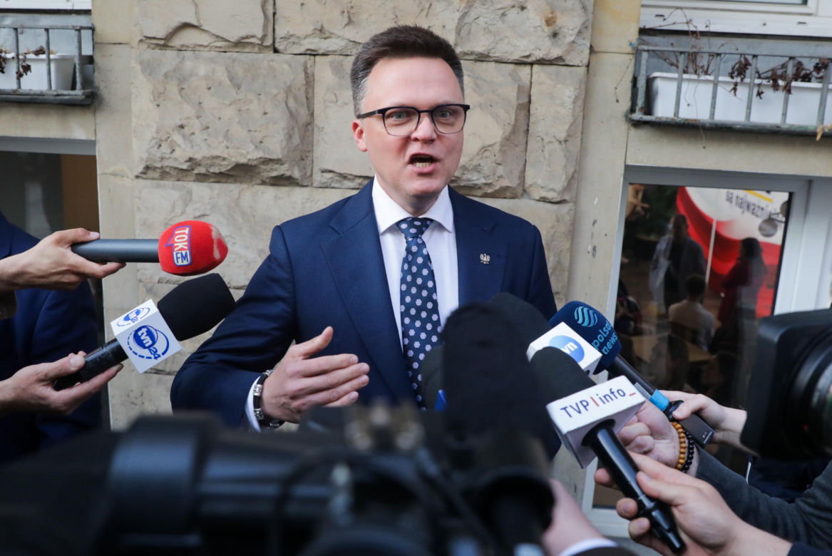 Spotkanie Szymona Hołowni
