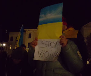 Bydgoszczanie solidarni z Ukrainą