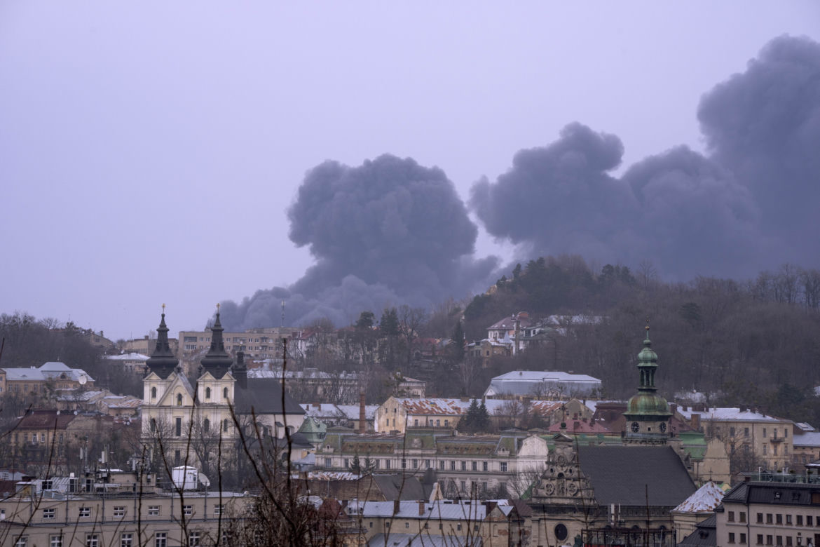 Ukraina.Eksplozje w Lwowie