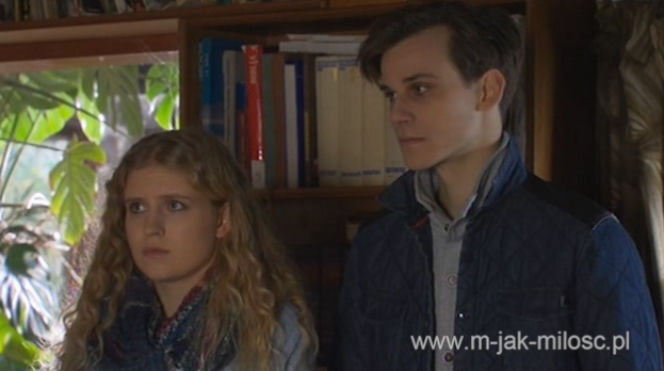 M jak miłość odcinek 1117, Natalka (Marcjanna Lelek), Darek Maj (Marcel Sabat)