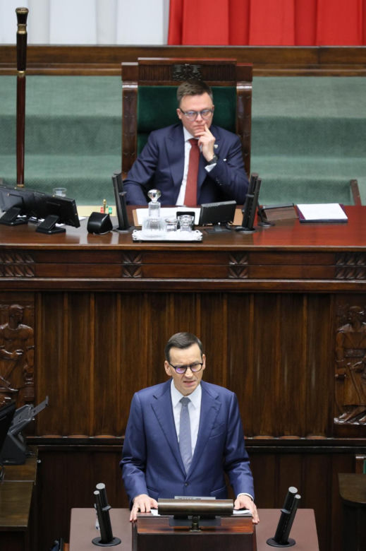 Expose premiera Mateusza Morawieckiego - posiedzenie Sejmu (11 grudnia)