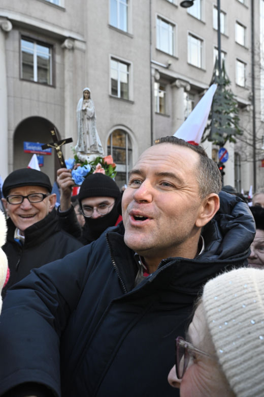 Protest rolników w Warszawie (3.01.2025)