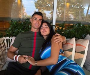 Cristiano Ronaldo i Georgina na wakacjach
