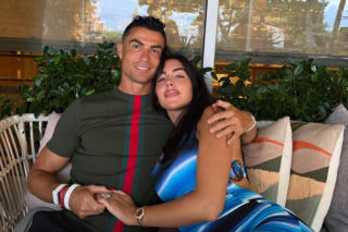 Cristiano Ronaldo i Georgina na wakacjach
