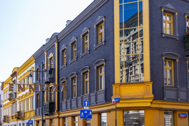 Ulica Włókiennicza w Łodzi w 2024 r.