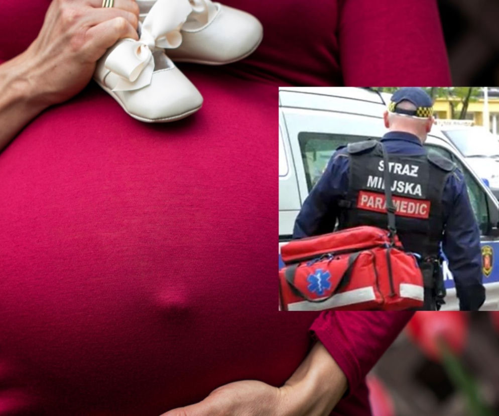 Straż Miejska z Warszawy przyjmowała poród! Liczyła się każda minuta!