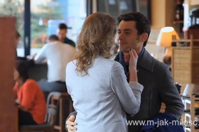M JAK MIŁOŚĆ. ANNA (Tamara Arciuch), MAREK (Kacper Kuszewski)