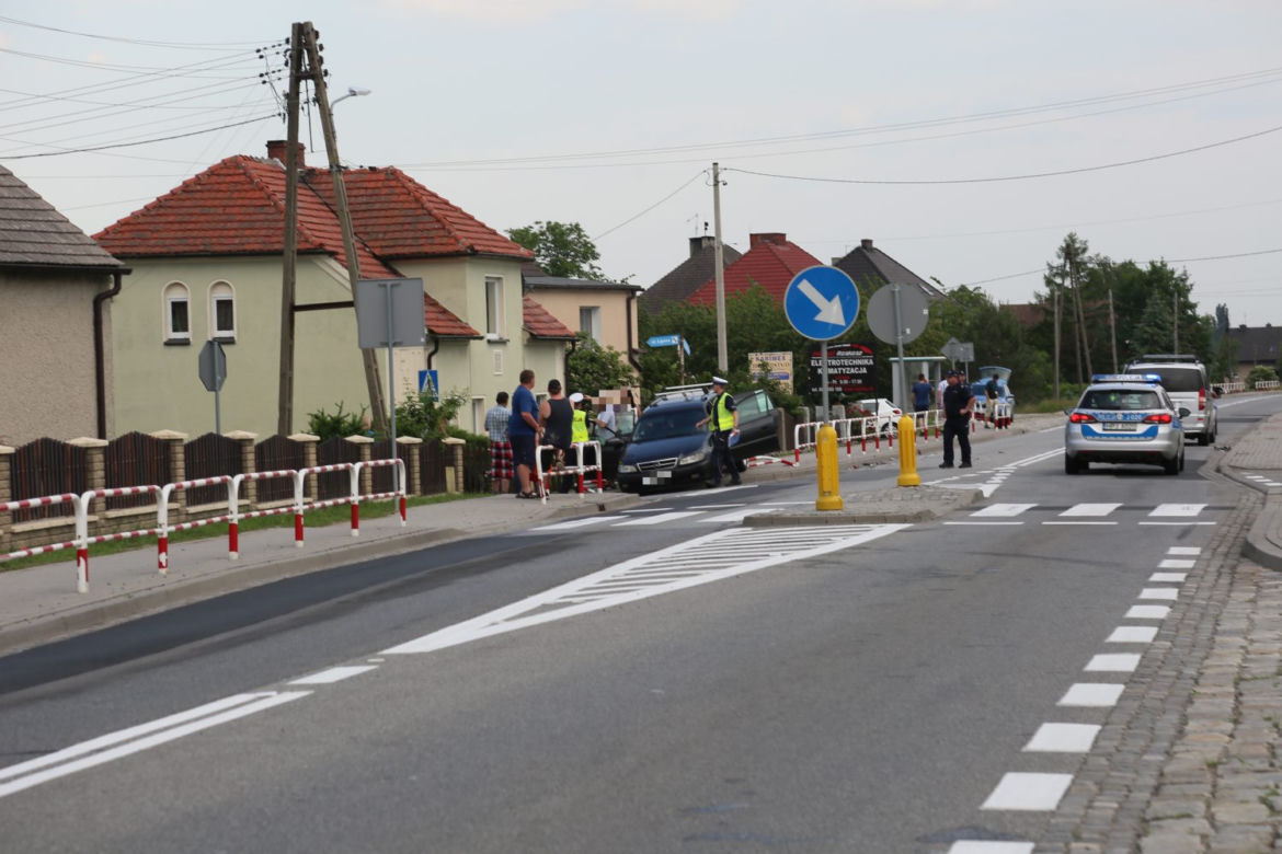 Kolizja z udziałem busa Służby Ochrony Państwa