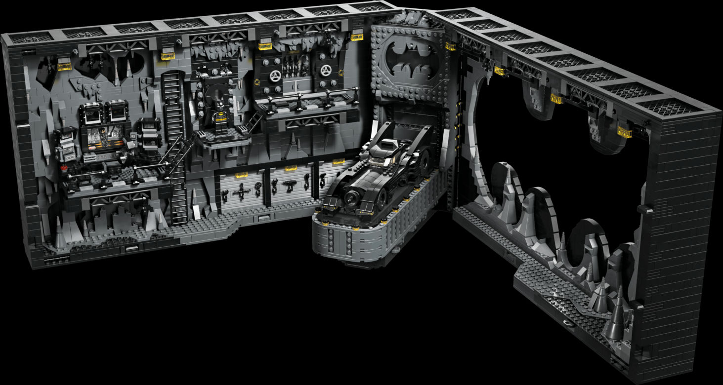 LEGO „Batman Returns” Shadow Box z Jaskini Batmana