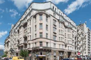 Kamienica przy ul. Nowogrodzkiej 40 w Warszawie, widok współczesny