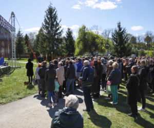 Politycy na pogrzebie Łukasza Litewki