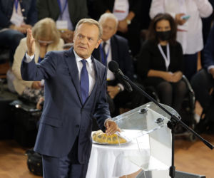 Donald Tusk na Konwencji PO