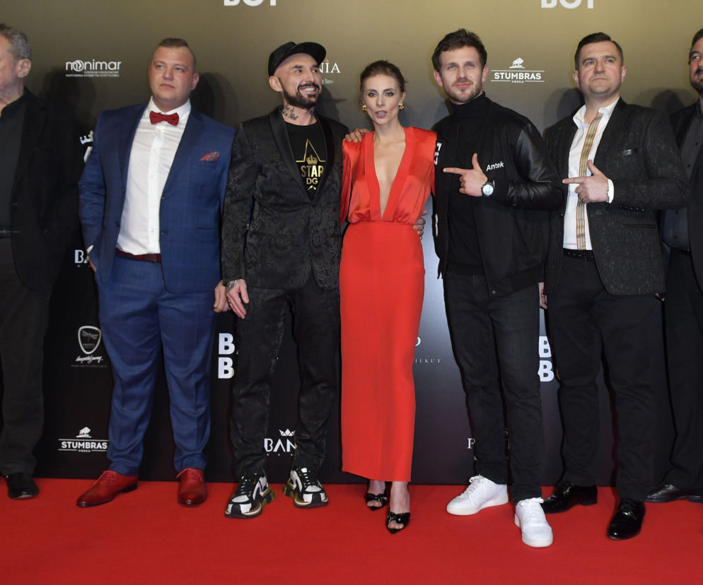 Katarzyna Zawadzka na premierze Bad Boy