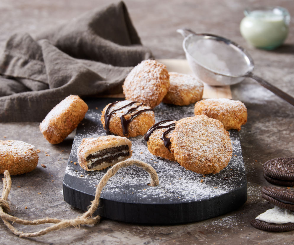 Oreo smażone w cieście - ekspresowe mini pączusie na Tłusty Czwartek