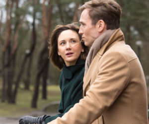 Na dobre i na złe odc. 702. Michał Wilczewski (Mateusz Janicki), Kasia Smuda (Ilona Ostrowska)