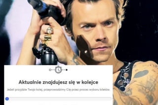 Harry Styles w Warszawie. Gigantyczna kolejka po bilety