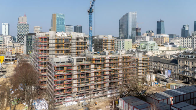 Inwestycja Apartamenty M7 w Warszawie w marcu 2026 r.