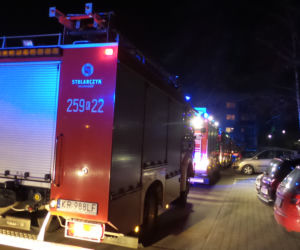 Kilka zastępów straży pożarnej, policja, pogotowie i ratownictwo chemiczne. Akcja strażaków w Bieńczycach