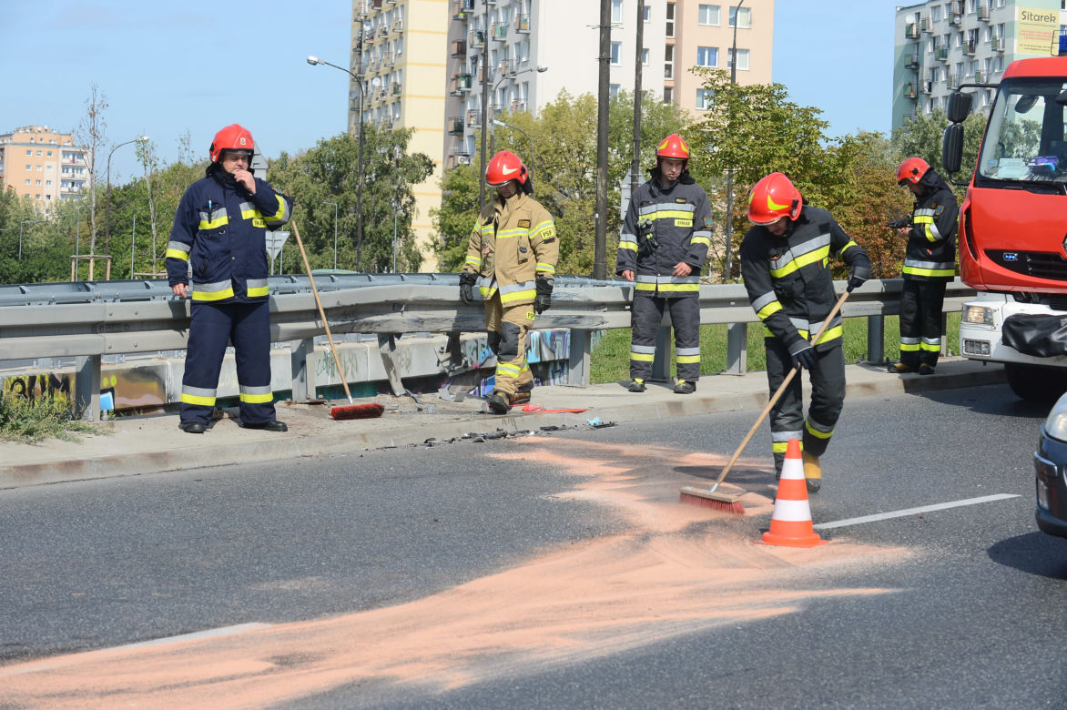 Wypadek na Ostrobramskiej