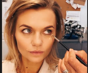 Emilia Komarnicka-Klynstra na Instagramie na planie Na dobre i na złe