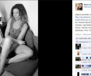 Ilona Felicjańska BEZ MAKIJAŻU i RETUSZU - ZDJĘCIA