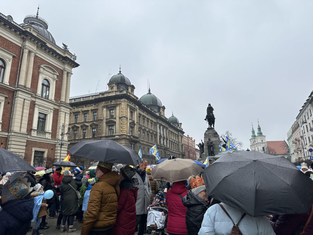Orszak Trzech Króli przemaszerował przez Kraków