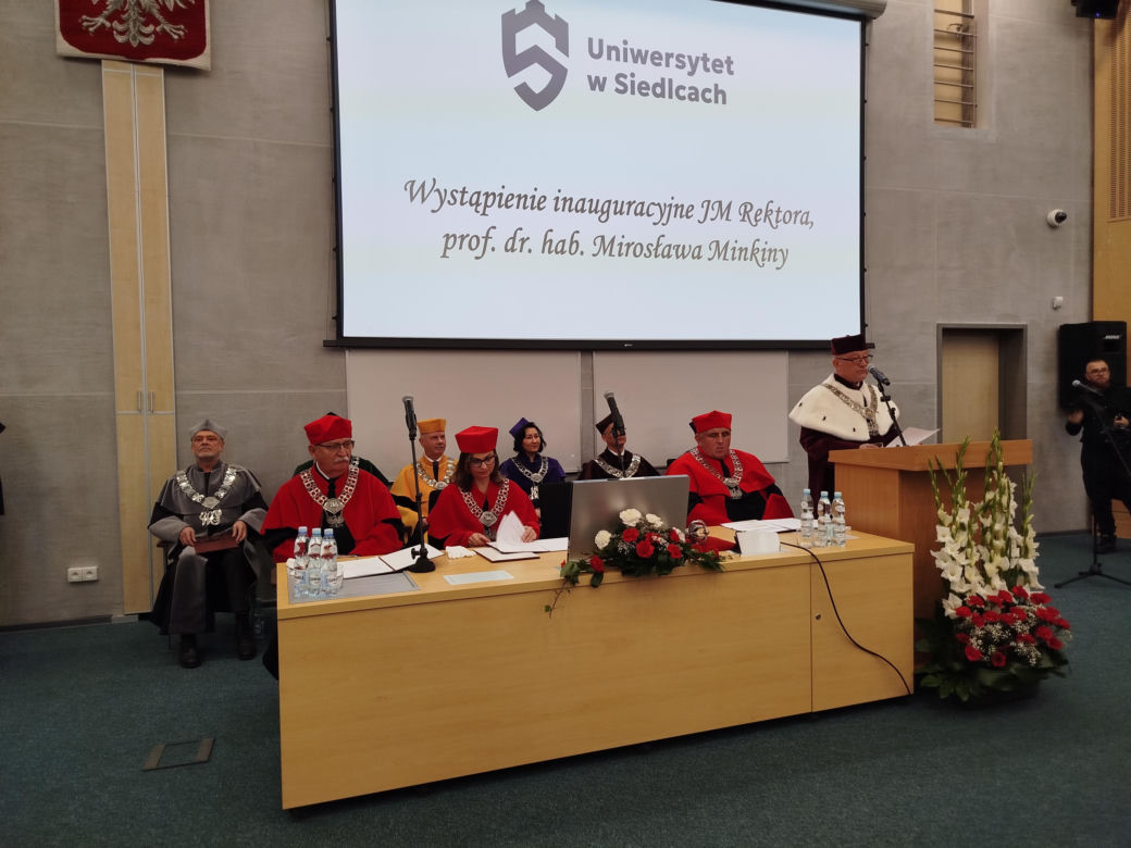 Inauguracja roku akademickiego 2025/2026 w murach Uniwersytetu w Siedlcach