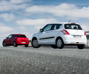 Dwie generacje Suzuki Swift
