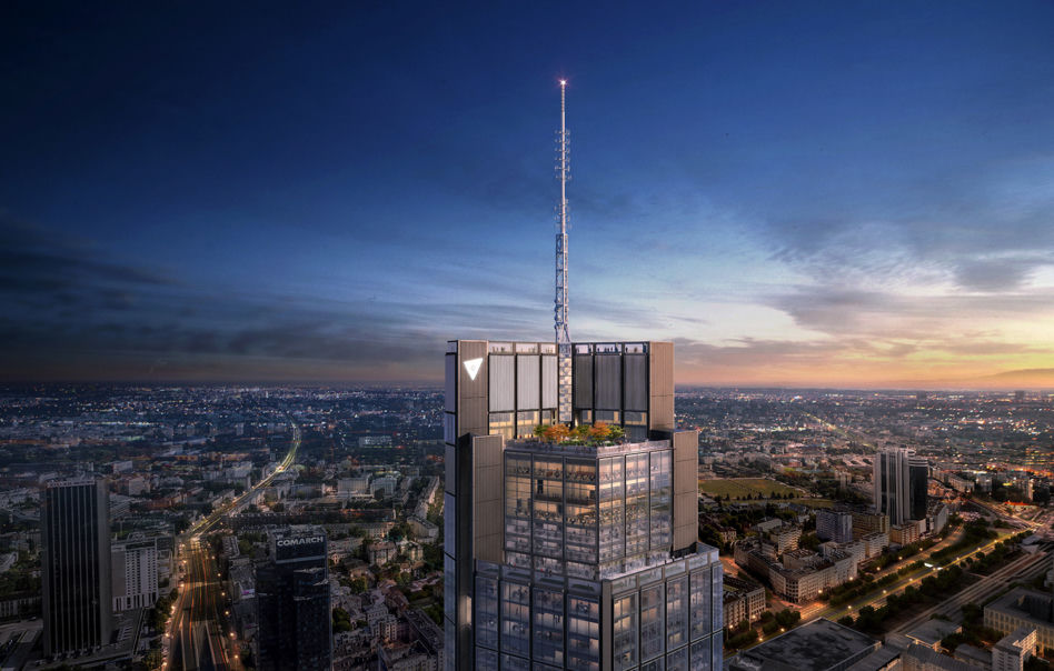 Najwyższy budynek w Polsce: Varso Tower [NOWE ZDJĘCIA]