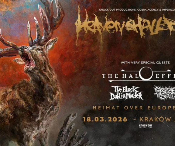 Heaven Shall Burn na jedynym koncercie w Polsce. Legendy metalcore’u zagrają już 18 marca w Krakowie