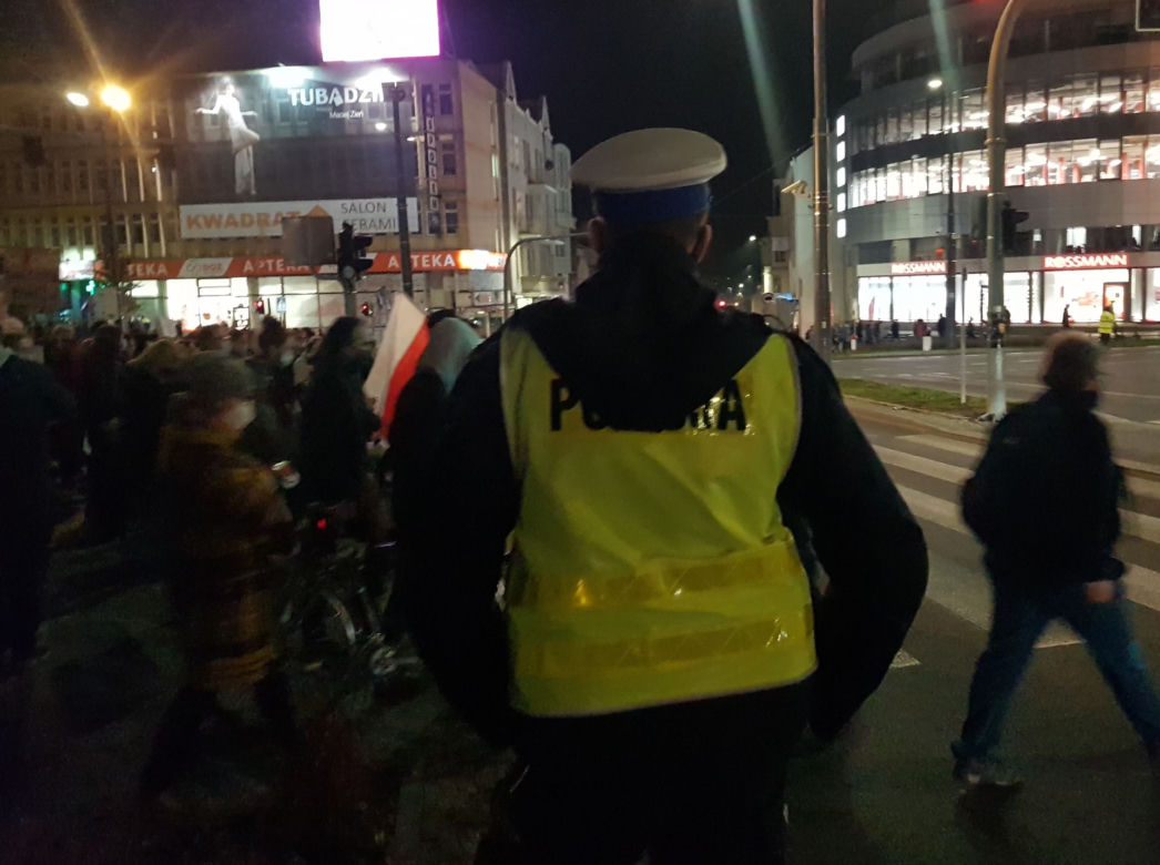 Protesty kobiet w Olsztynie