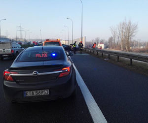 Groźny wypadek na A4. Są utrudnienia w ruchu [ZDJĘCIA]