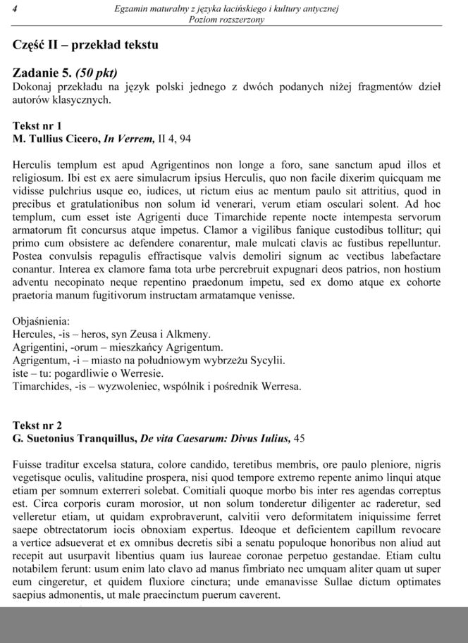 Łacina rozszerzona 4