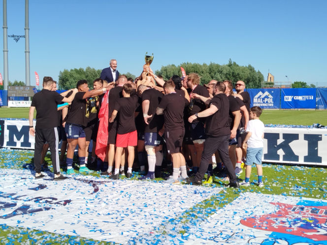 MKS Awenta Pogoń Siedlce pokonała zespół Energa Ogniwo Sopot i drugi rok z rzędu zdobyła tytuł Mistrza Polski Ekstraligi Rugby!