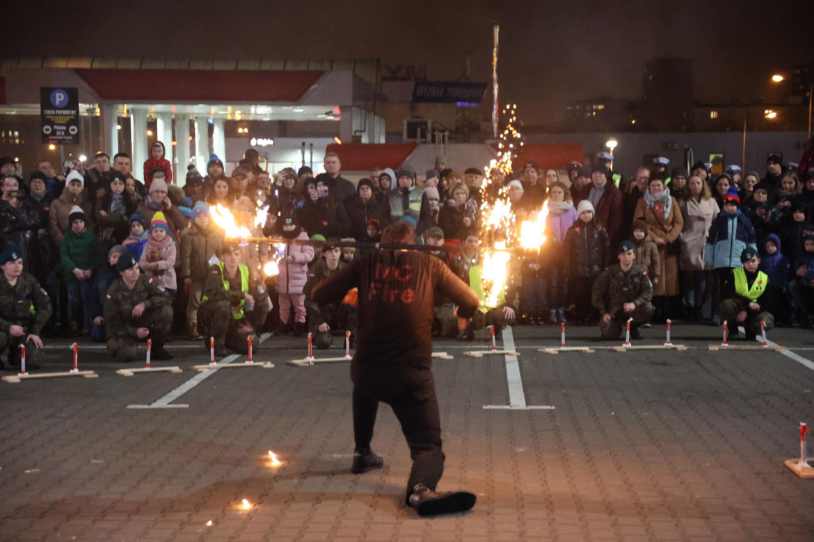 Światełko do nieba i ognisty pokaz. Tak Lublin zakończył granie dla Wielkiej Orkiestry Świątecznej Pomocy 2024!