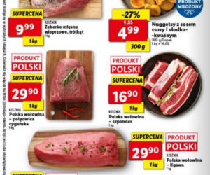 Promocje w LIDL dla mięsożerców