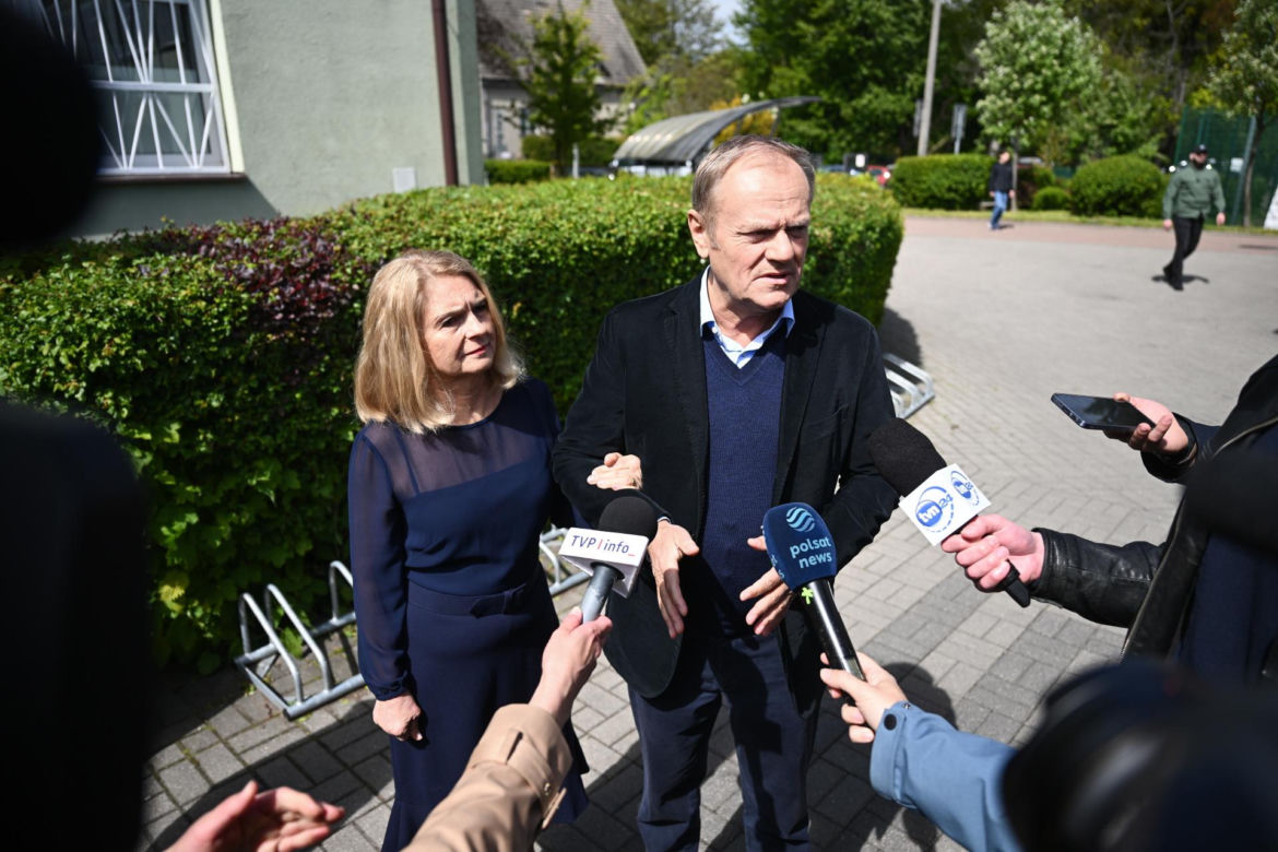 Donald Tusk, Małgorzata Tusk - Wybory 2025.
