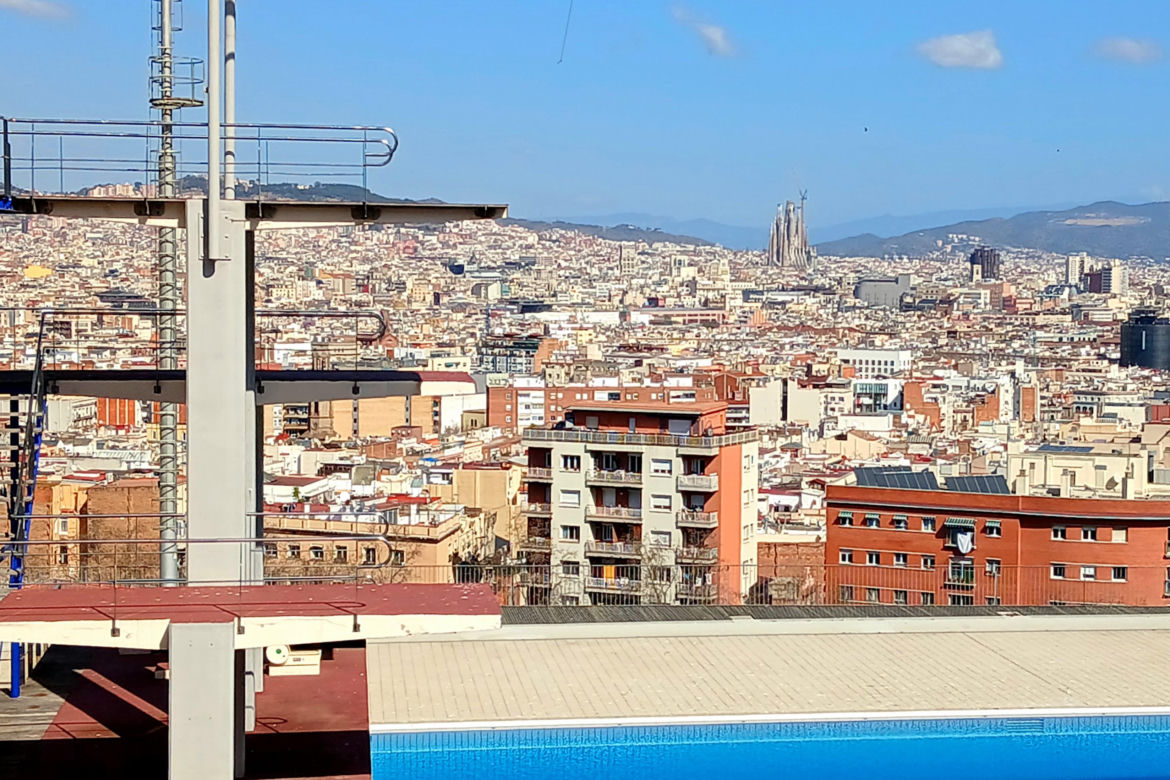 Piscina Municipal de Montjuïc w Barcelonie