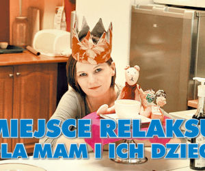 Miejsce relaksu dla mam i ich dzieci