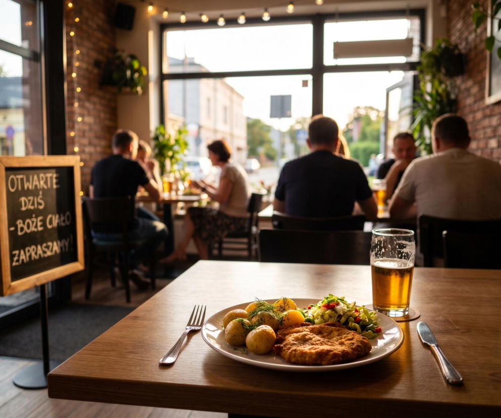 Czy w Boże Ciało są otwarte restauracje? W tych godzinach zjesz na mieście 4 czerwca 2026