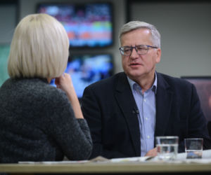 Prezydent Bronisław Komorowski gościem Expressu Biedrzyckiej