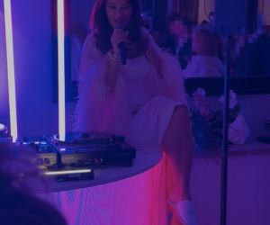 Edyta Górniak tańczyła w szlafroku i kapciach