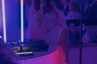 Edyta Górniak tańczyła w szlafroku i kapciach