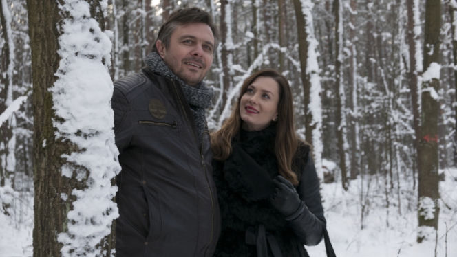 Przyjaciółki 7 sezon odc. 78. Janek (Marek Bukowski), Zuza (Anita Sokołowska)