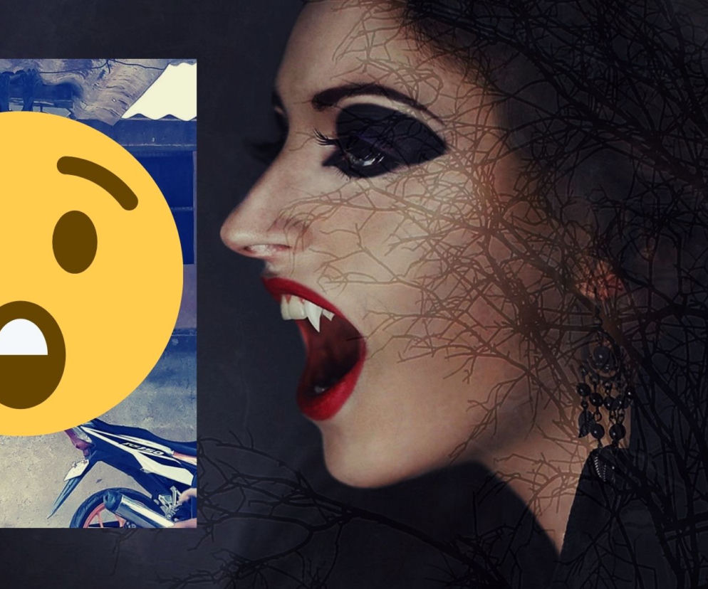 To zdjęcie przedstawia PRAWDZIWEGO WAMPIRA?! Fotografia MONSTRUM jest hitem internetu! 