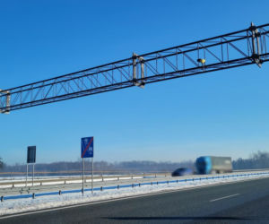 Odcinkowy pomiar prędkości działa już na A2 pod Mińskiem Mazowieckim