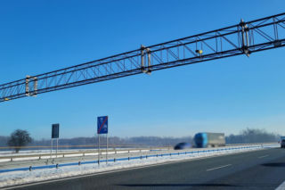 Odcinkowy pomiar prędkości działa już na A2 pod Mińskiem Mazowieckim