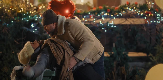 Walentynki z M jak miłość odcinek specjalny. Andrzej (Michał Milowicz), Marysia (Małgorzata Pieńkowska)