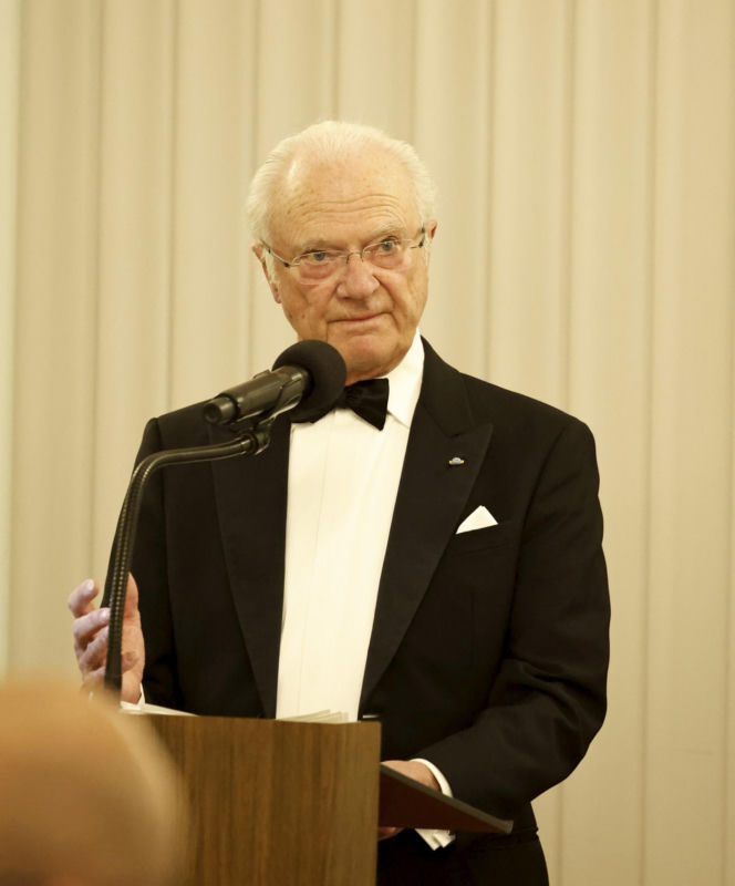 Obiad na cześć szwedzkiej pary królewskiej